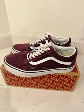 Vans Old Skool Grape Wine/True White Sneakers